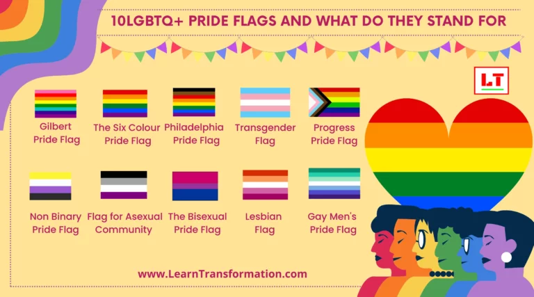 LGBTQ+ pride flags