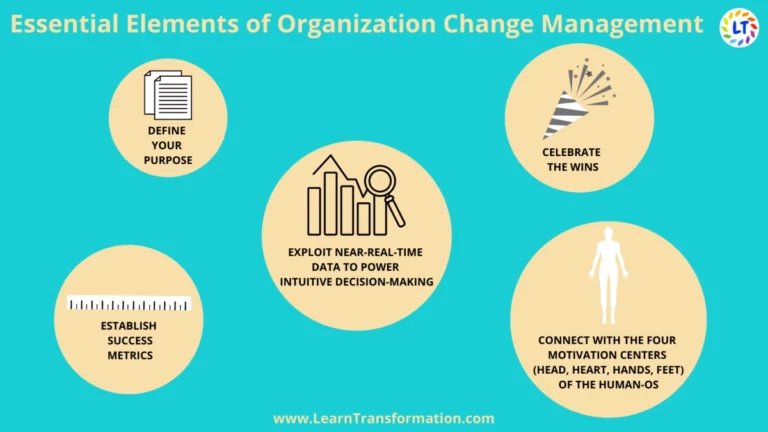 elements of organizational change management system