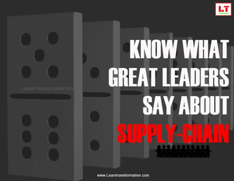supply-chain-transformation-quotes