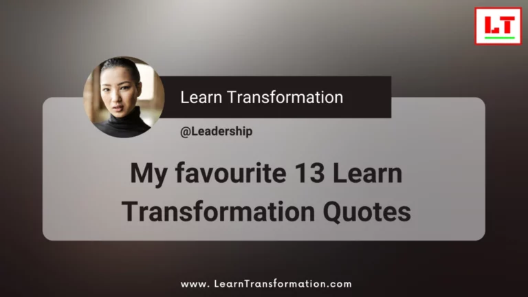 learn transformation quotes