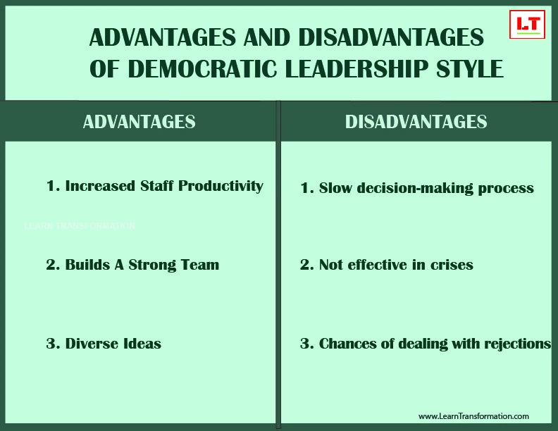 advantages-and-disadvantages-of-democratic-leadership-style