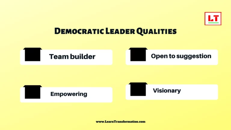 what is democative-leader-qualities
